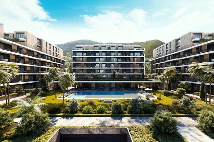 Aryom Koru, Gaziemir — dış cephe görselleştirmesi