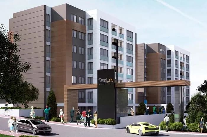 Saral Life, Silivri — dış cephe görselleştirmesi
