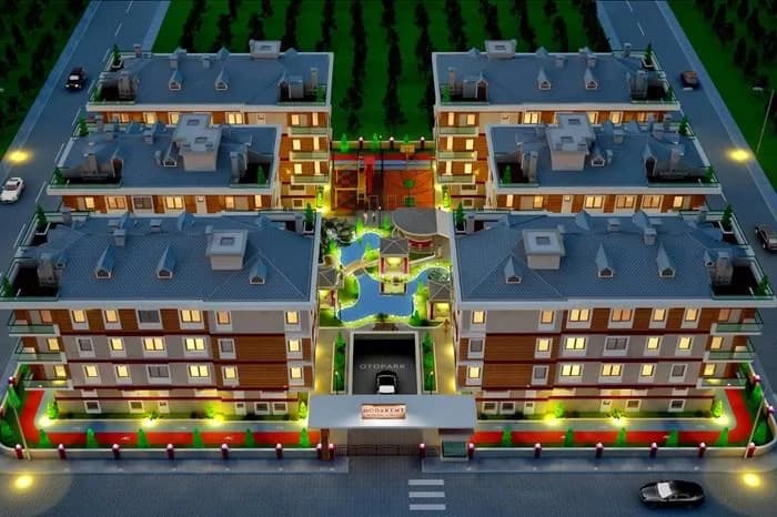 Modakent Sancaktepe Konakları, Sancaktepe — dış cephe görselleştirmesi