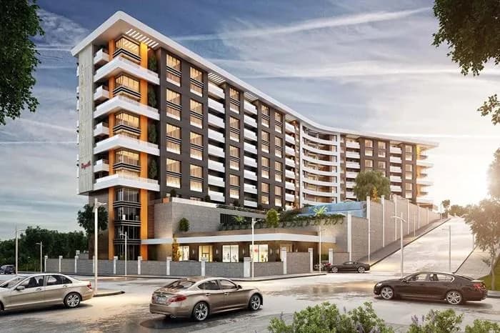 Asmira Loft, Karşıyaka — dış cephe görselleştirmesi