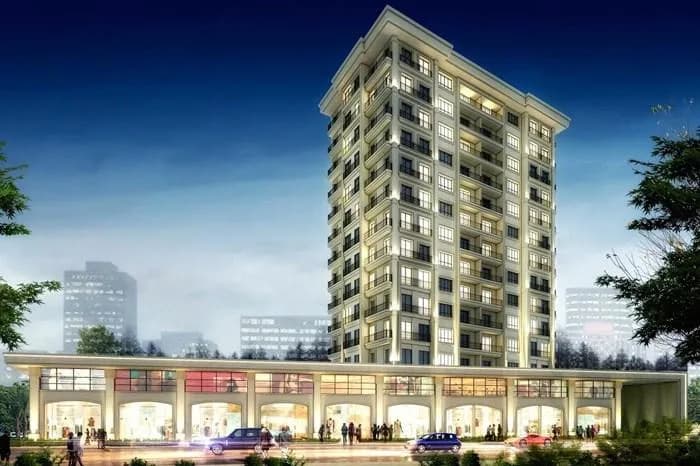 Nota Residence, Esenyurt — dış cephe görselleştirmesi