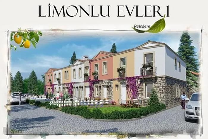 Limonlu Evler 1 Reisdere, Çeşme — dış cephe görselleştirmesi