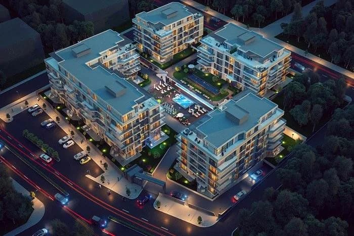 232 Flora, Gaziemir — dış cephe görselleştirmesi