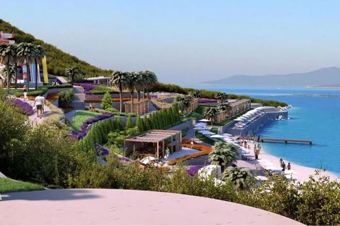 Fabay Adabükü Evleri, Bodrum Adabükü — dış cephe görselleştirmesi