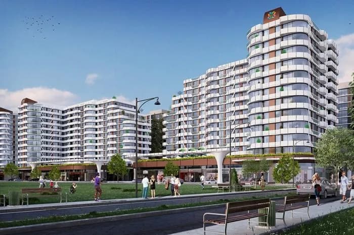 Demir Country, Beylikdüzü — dış cephe görselleştirmesi