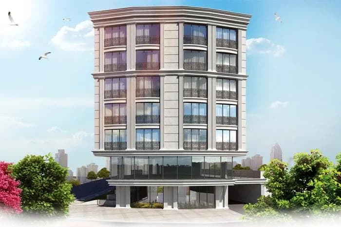 Elysium Apartments Bostancı, Bostancı — dış cephe görselleştirmesi