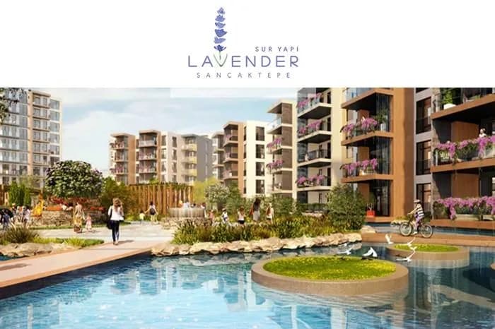 Sur Yapı Lavender Sancaktepe, Sancaktepe — dış cephe görselleştirmesi