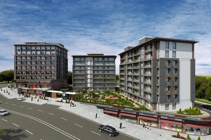 Zigana Tria, Beylikdüzü — dış cephe görselleştirmesi