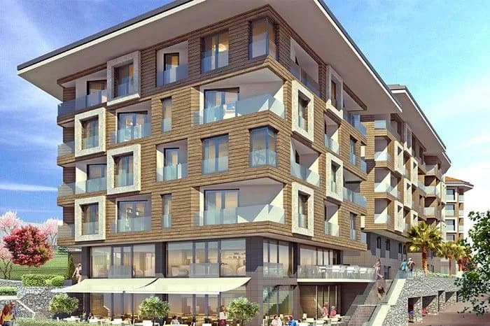 Panaroma Suites by KLK, Sarıyer — dış cephe görselleştirmesi