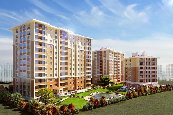 Çınar 6 Evleri, Esenyurt — dış cephe görselleştirmesi