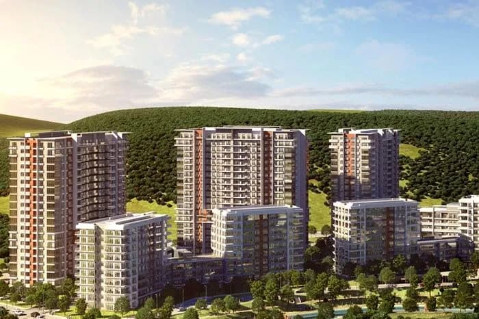 Vadistanbul Park, Sarıyer — dış cephe görselleştirmesi