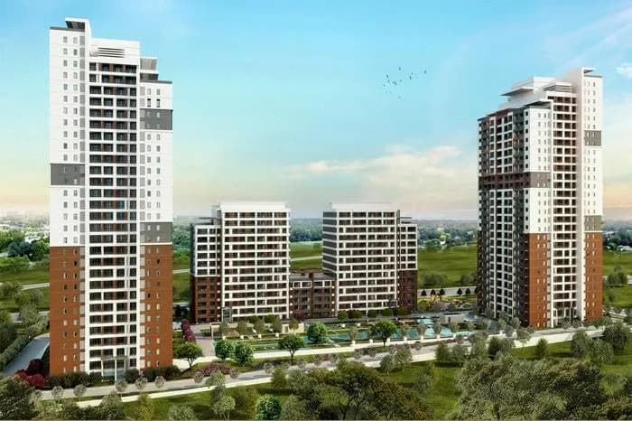 Tual Bahçekent, Başakşehir — dış cephe görselleştirmesi