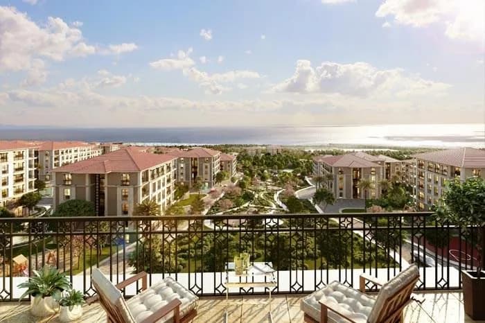 Deniz İstanbul Mercan Konakları, Beylikdüzü — dış cephe görselleştirmesi