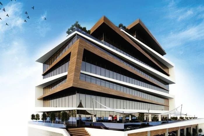 Amass İzmir Residence&Office, Gaziemir — dış cephe görselleştirmesi