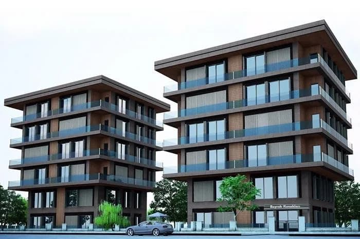 Bayrak Konakları, Nişantaşı — dış cephe görselleştirmesi