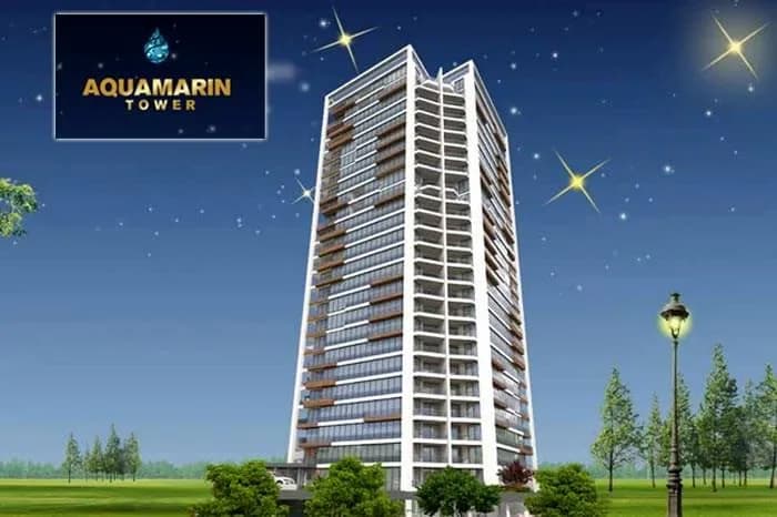 Aquamarin Tower, Atakum — dış cephe görselleştirmesi