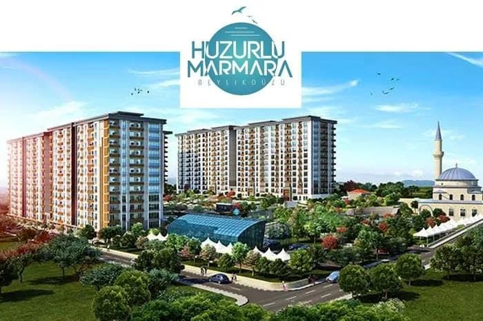 Huzurlu Marmara, Beylikdüzü — dış cephe görselleştirmesi