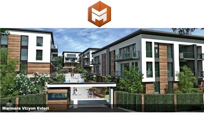 Marmara Vizyon Evleri, Merkez — dış cephe görselleştirmesi