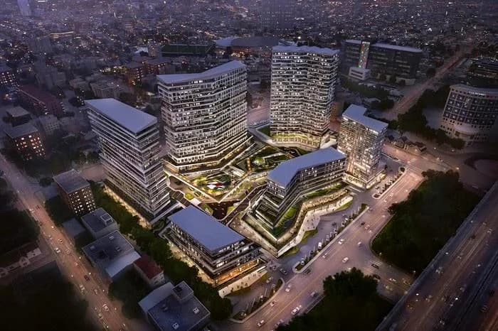 Nivo İstanbul, Küçükçekmece — dış cephe görselleştirmesi