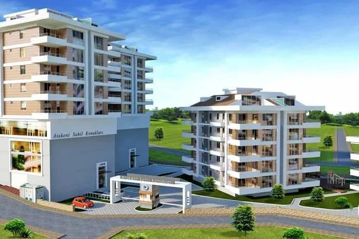 Atakent Sahil Konakları, Atakum — dış cephe görselleştirmesi