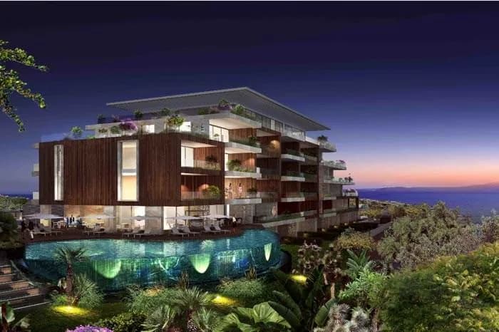 Sea Homes Paşalimanı, Çeşme Paşalimanı — dış cephe görselleştirmesi