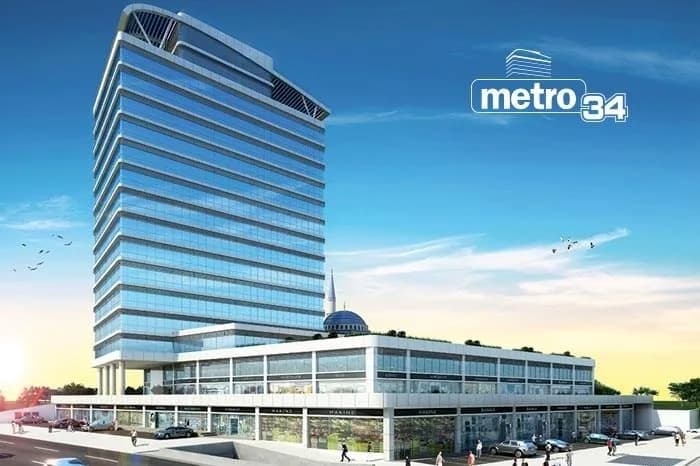 Metro 34, Başakşehir — dış cephe görselleştirmesi