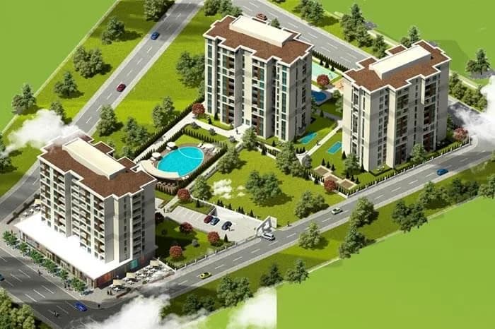 Envarev, Sancaktepe — dış cephe görselleştirmesi