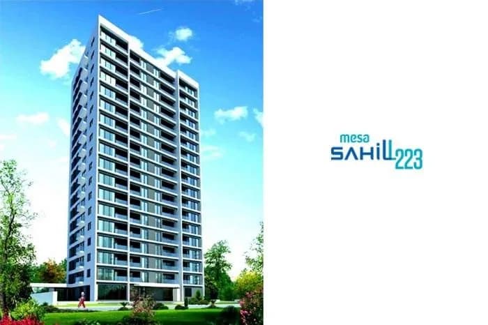 Mesa Sahill 223, Kartal — dış cephe görselleştirmesi