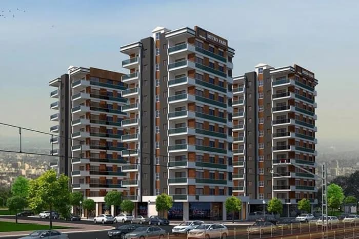 Yükseller Metro Park, Seyhan — dış cephe görselleştirmesi