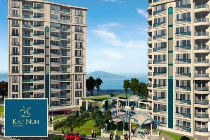 Kaf-Nun Residence, Kartal — dış cephe görselleştirmesi