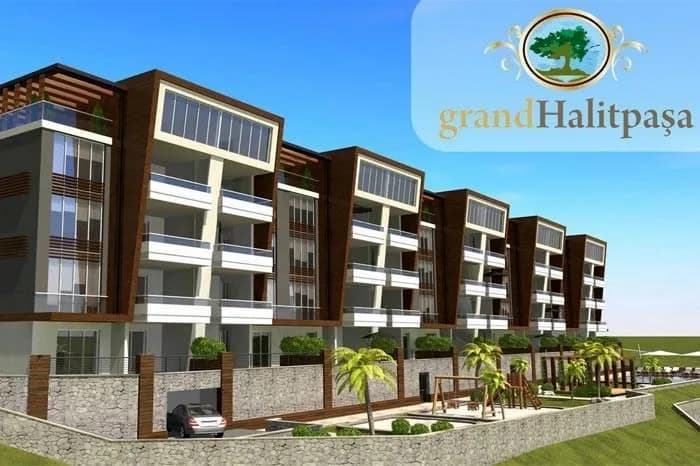 Grand Halitpaşa, Mudanya — dış cephe görselleştirmesi