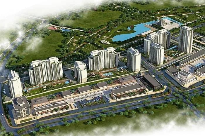 Cadde Flora, Başakşehir — dış cephe görselleştirmesi