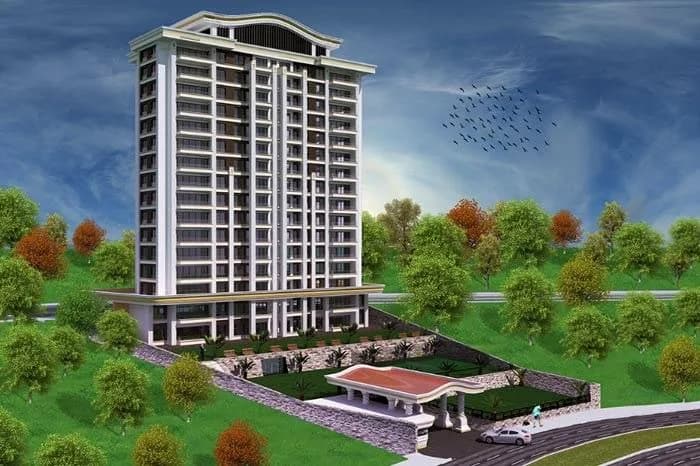Başak Palace, Başakşehir — dış cephe görselleştirmesi