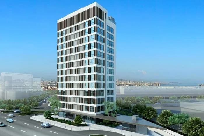 Hayat Tepe Suites, Bayrampaşa — dış cephe görselleştirmesi