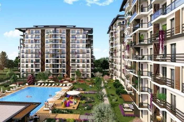 Atlantik Life, Pendik — dış cephe görselleştirmesi