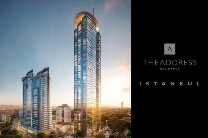 The Address Residence İstanbul, Çamlıca — dış cephe görselleştirmesi