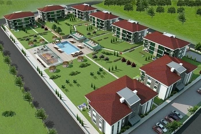 Önerler Panorama Evleri, Çorlu — dış cephe görselleştirmesi