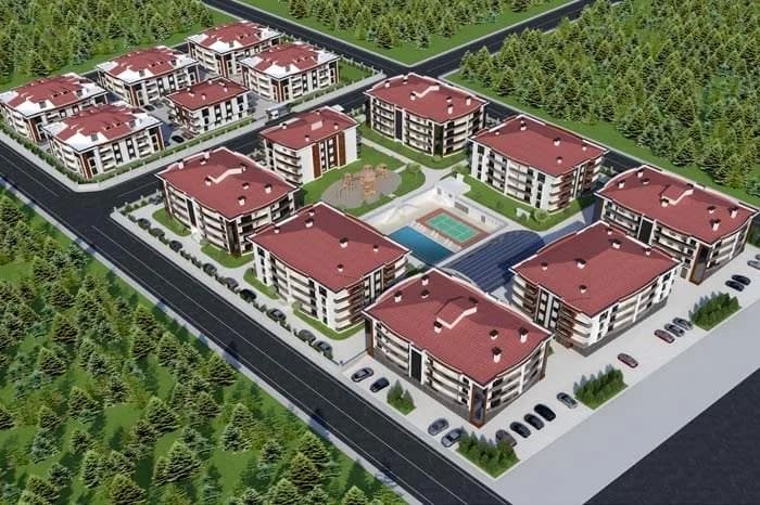 Ekşioğlu Düzce Konakları, Merkez — dış cephe görselleştirmesi