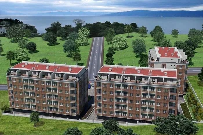 Oymak Mudanya Evleri, Mudanya — dış cephe görselleştirmesi