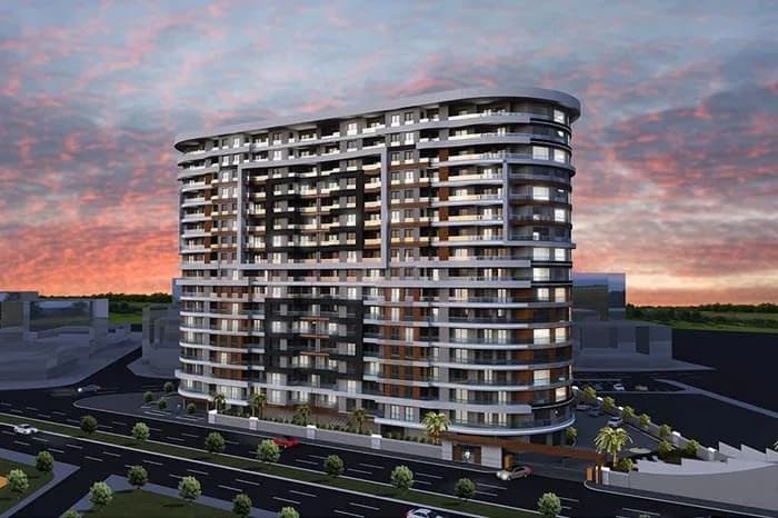Goldiva Kuzey, Bornova — dış cephe görselleştirmesi