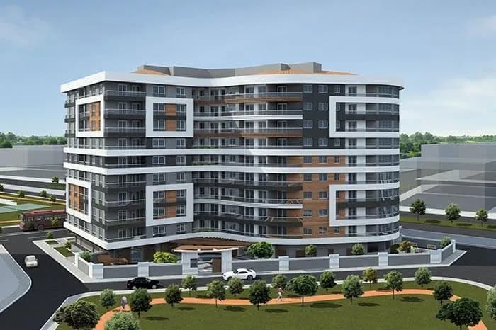 Goldiva Güney, Bornova — dış cephe görselleştirmesi
