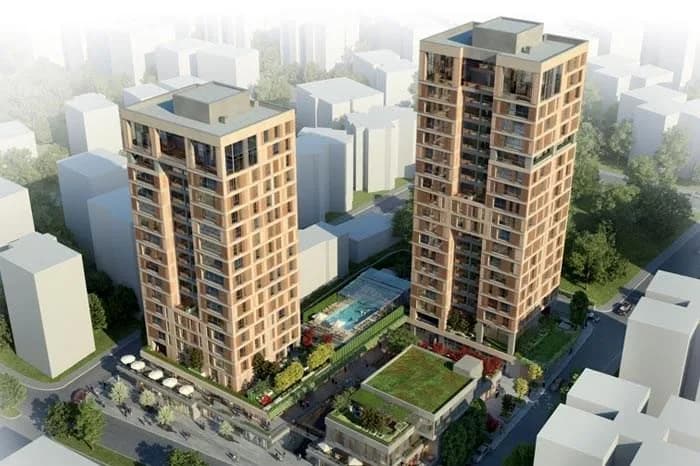 Cebeci Residence, Pendik — dış cephe görselleştirmesi