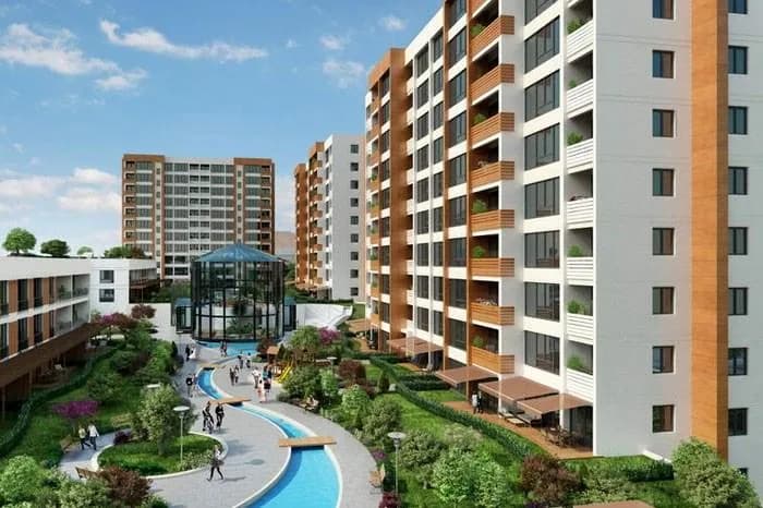 Optimal Life, Sancaktepe — dış cephe görselleştirmesi