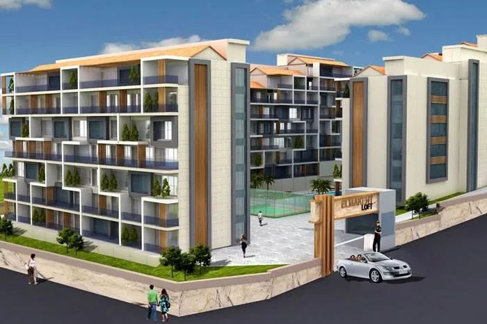 Elma Kent Loft, Atakum — dış cephe görselleştirmesi
