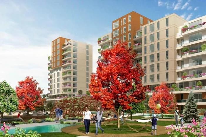 EVvel İstanbul, Başakşehir — dış cephe görselleştirmesi