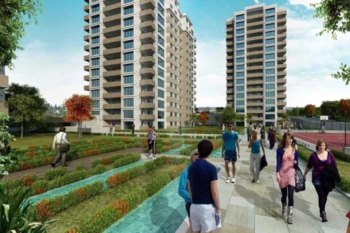 Derya Park Batman, Merkez — dış cephe görselleştirmesi