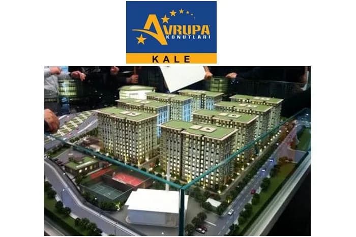 Avrupa Konutları Kale, Topkapı — dış cephe görselleştirmesi