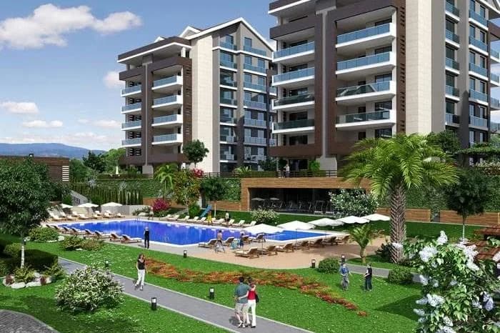 Sidelya Garden Balat, Nilüfer — dış cephe görselleştirmesi