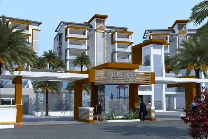 Kule Park Residence, Kuşadası — dış cephe görselleştirmesi