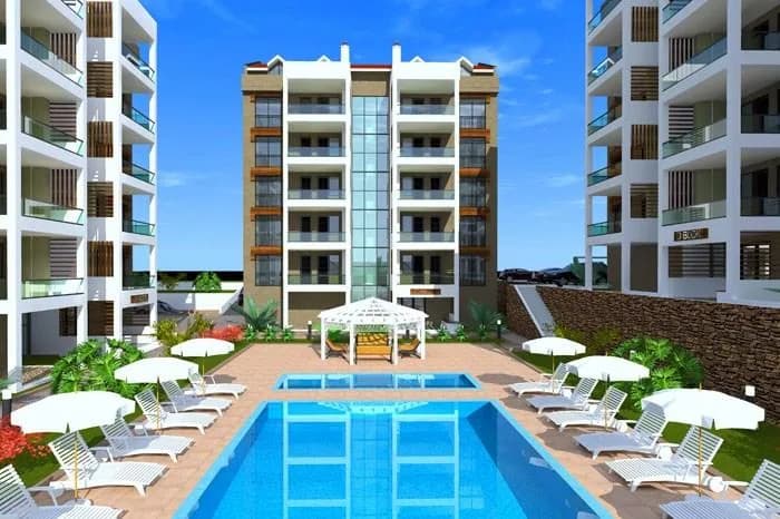 Bursa Florya Evleri, Mudanya — dış cephe görselleştirmesi